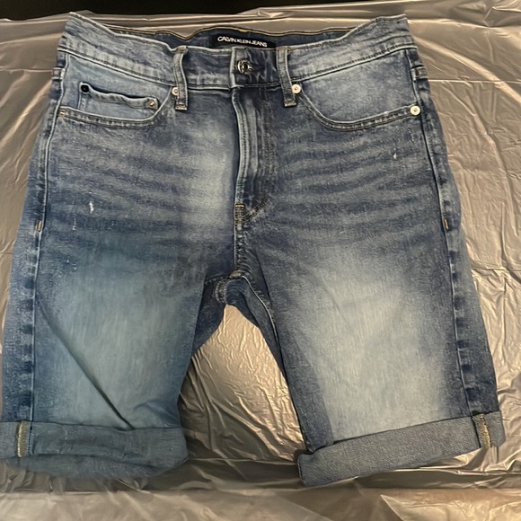 Calvin Klein Jean Shorts Mens US 29 - Picture 2 of 5